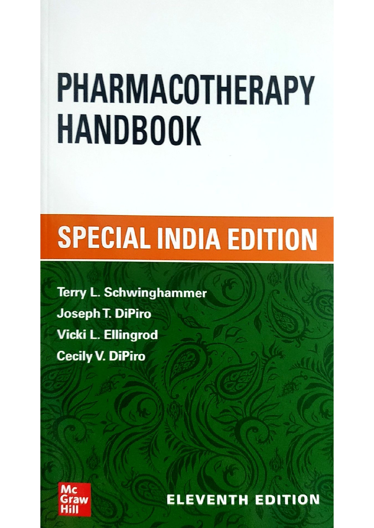 DiPiro's Pharmacotherapy Handbook, 12th Edition By Joseph, 59% OFF