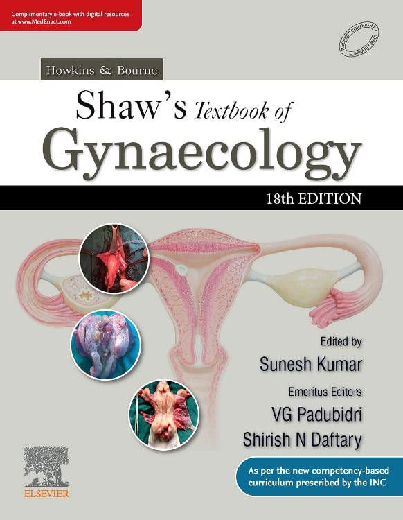 shaw-s-textbook-of-gynaecology-18th-edition-2023