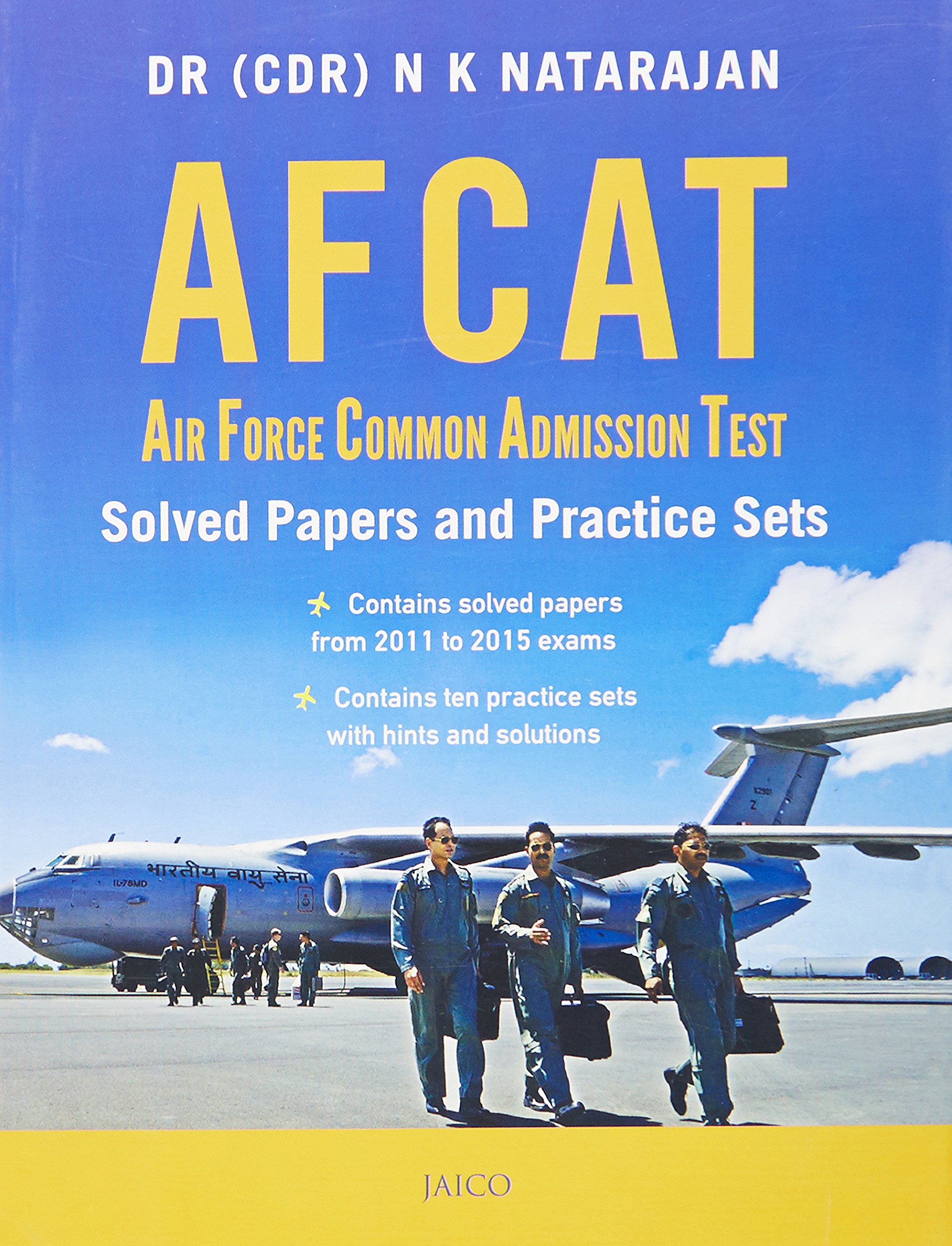 afcat-air-force-common-admission-test-solved-papers-and-practice-sets