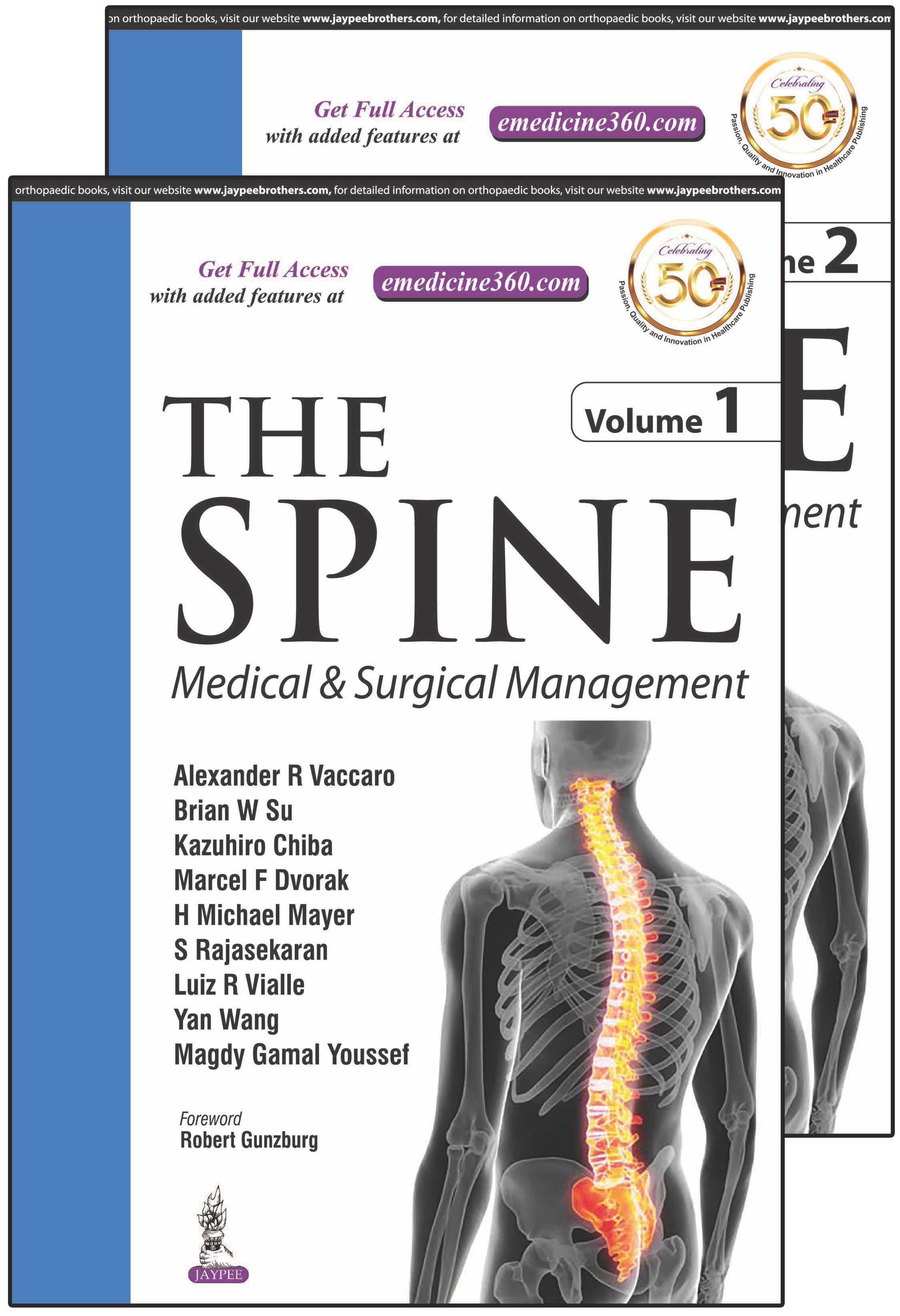 the-spine-medical-and-surgical-management-2vols