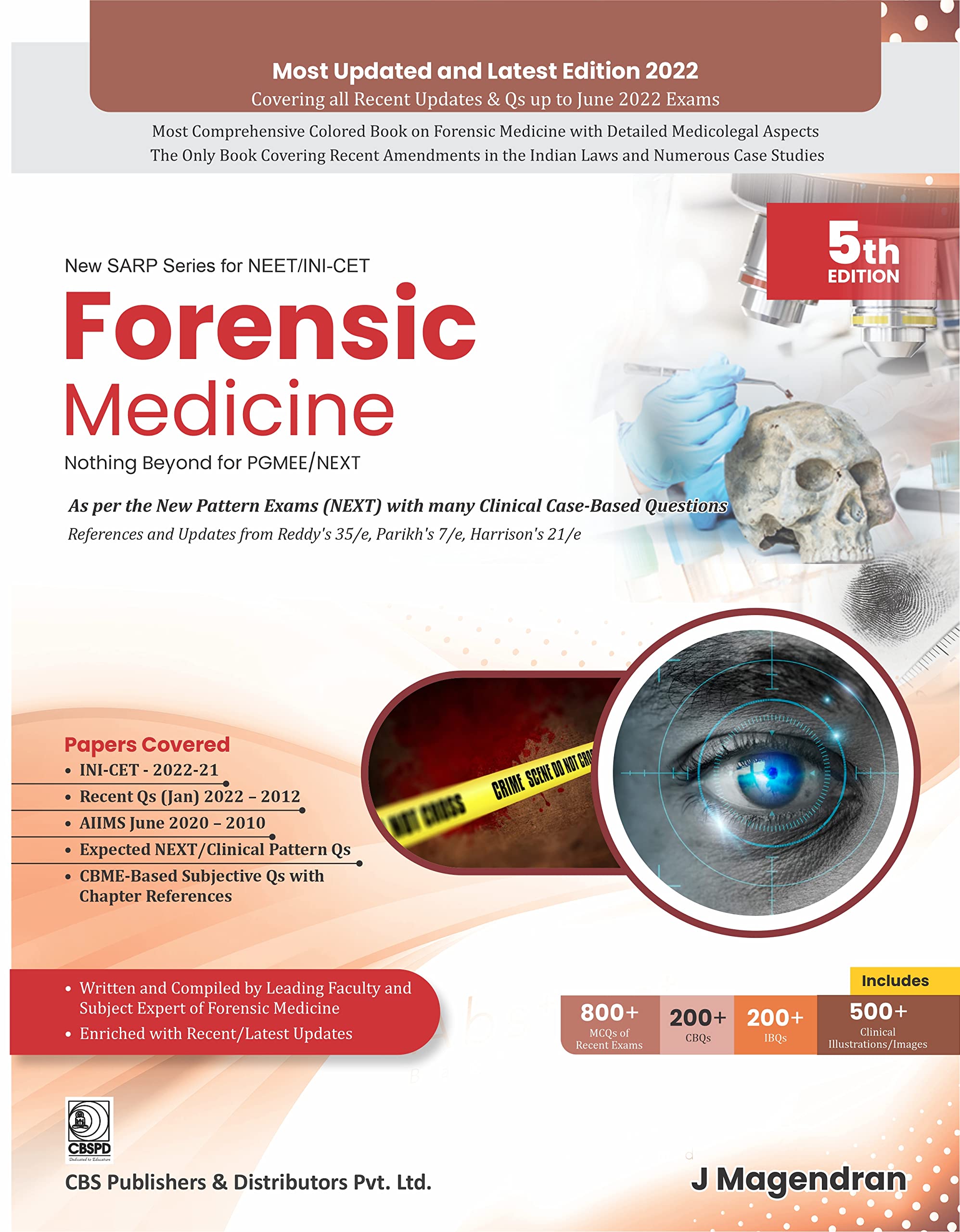 new-sarp-series-for-neet-ini-cet-forensic-medicine-nothing-beyond-for-pgmee-next-5th-ed