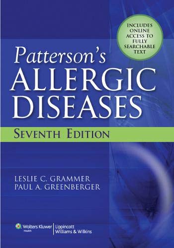 pattersons-allergic-diseases-7ed-old-edition