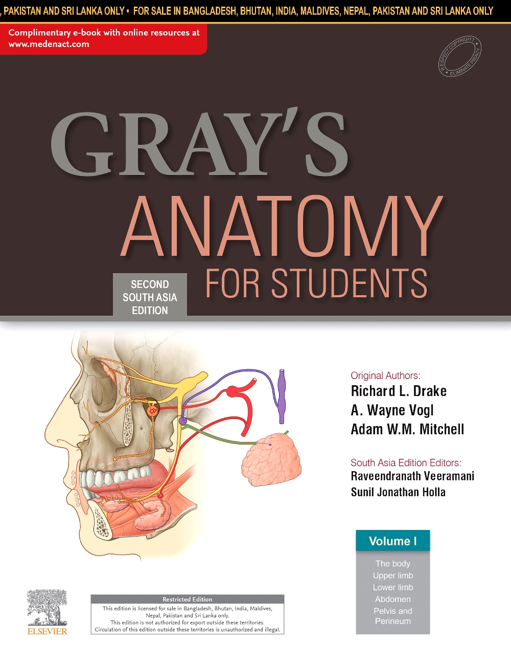grays-anatomy-for-students-2nd-south-asia-edition-two-volume-set