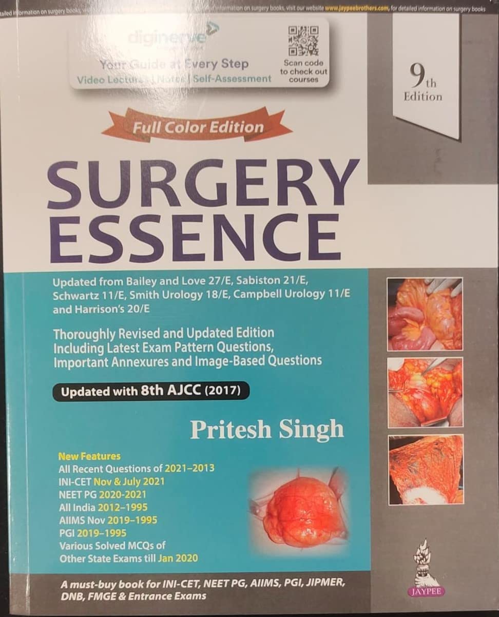 surgery-essence-9-edition-2022-old-edition